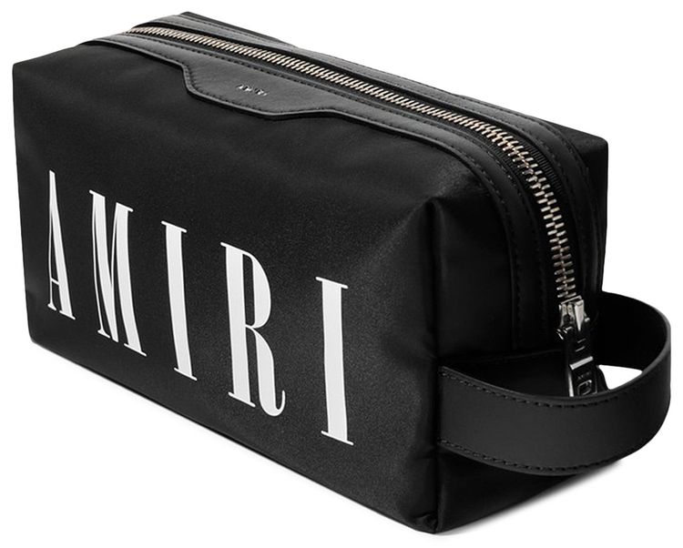 Amiri Nylon Logo Dopp Kit Black