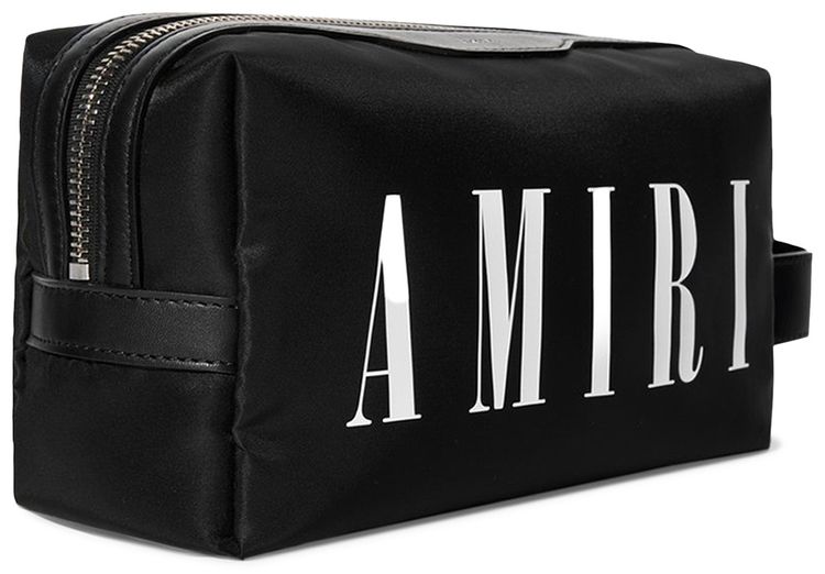 Amiri Nylon Logo Dopp Kit Black