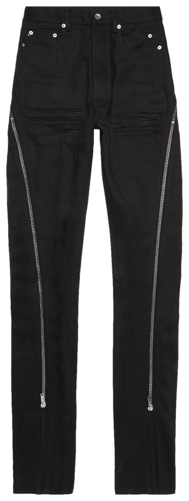 Rick Owens DRKSHDW Bolan Banana Denim Black
