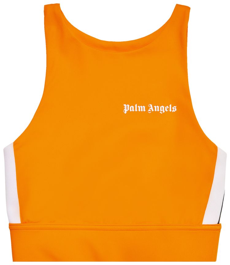 Palm Angels Track Traning Top OrangeWhite