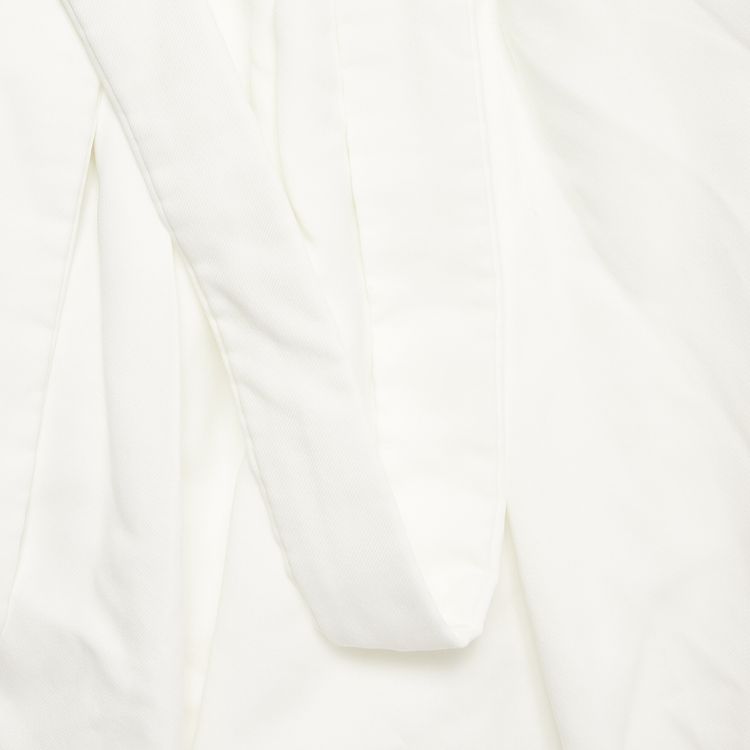 Comme des Garcons Jumper Skirt White