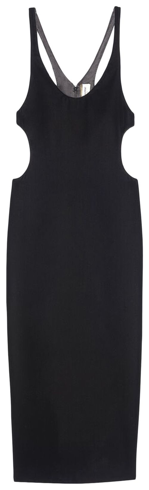 Saint Laurent Velvet Dress Noir