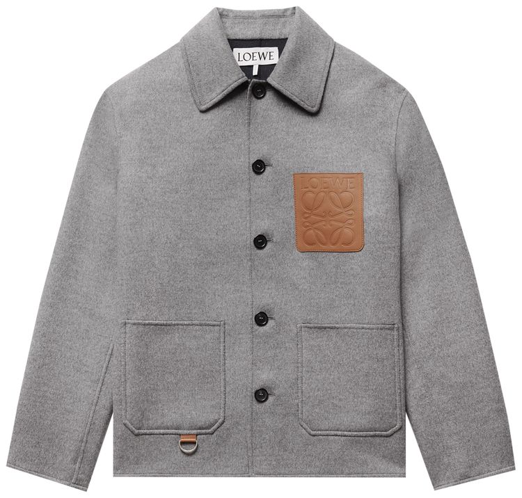 Loewe Workwear Jacket 'Navy/Grey'