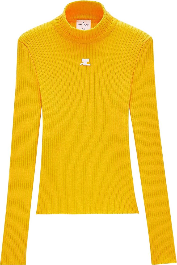 Courrèges Knit Jumper 'Yellow'