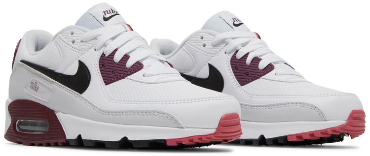 Nike Wmns Air Max 90 White Dark Beetroot