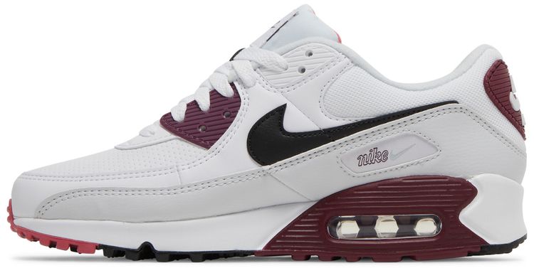 Nike Wmns Air Max 90 White Dark Beetroot