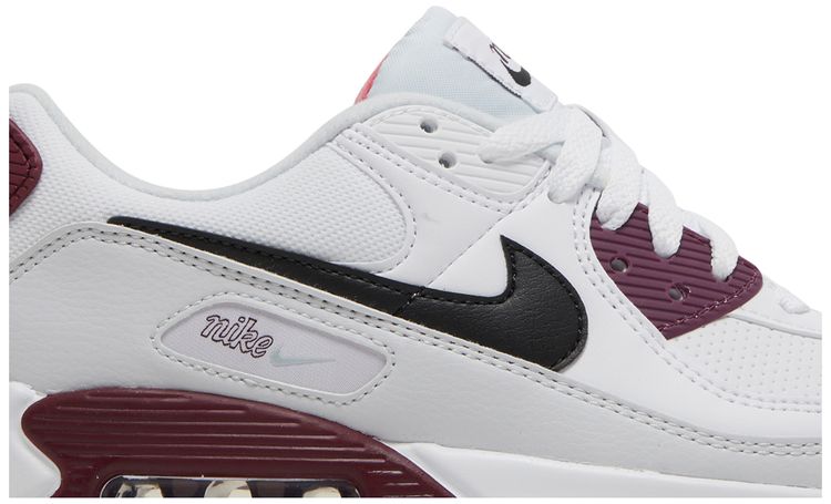 Nike Wmns Air Max 90 White Dark Beetroot