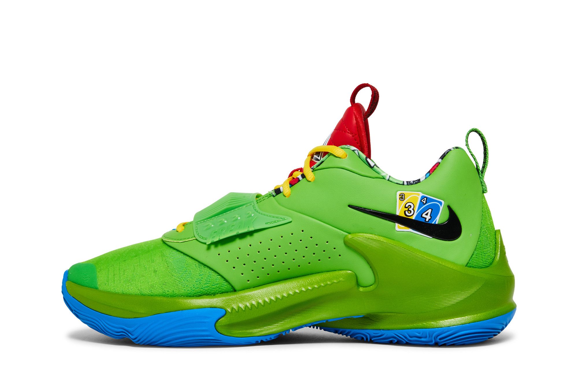 Size 10.5 UNO x Zoom Freak 3 NRG '50th Anniversary - Green'