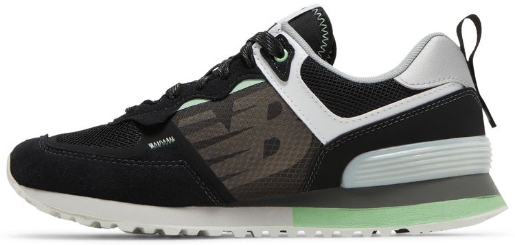New Balance Wmns 574 Black Green