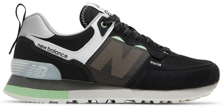 New Balance Wmns 574 Black Green