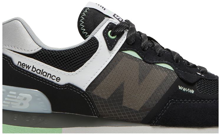 New Balance Wmns 574 Black Green