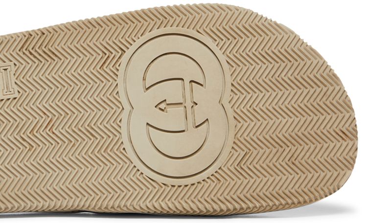 Gucci Slide Interlocking G   Beige