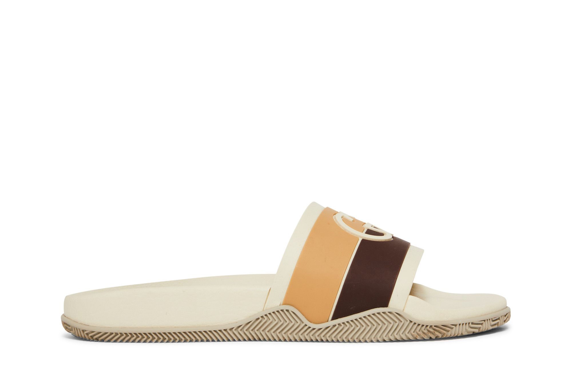 Beige gucci slides online