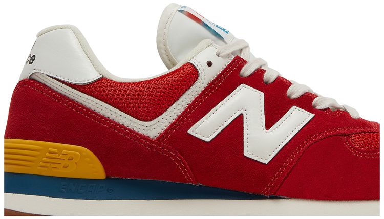 New Balance 574 Rainbow Pack   Team Red
