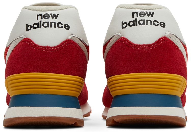 New Balance 574 Rainbow Pack   Team Red