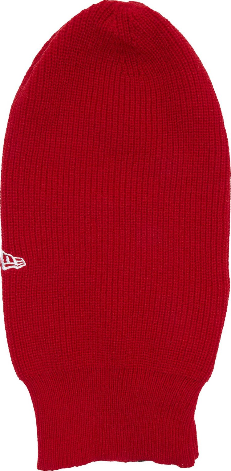 Supreme x New Era Box Logo Balaclava Red