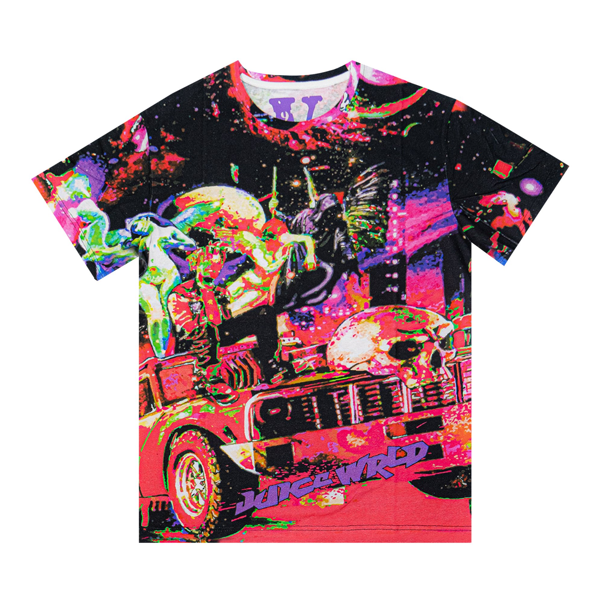 Buy Vlone x Juice WRLD Galaxy All Over T-Shirt 'Multicolor' - 1020