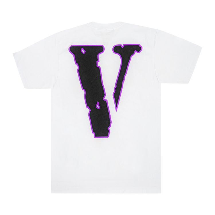 Vlone x Juice WRLD Man Of The Year T Shirt WhitePurple