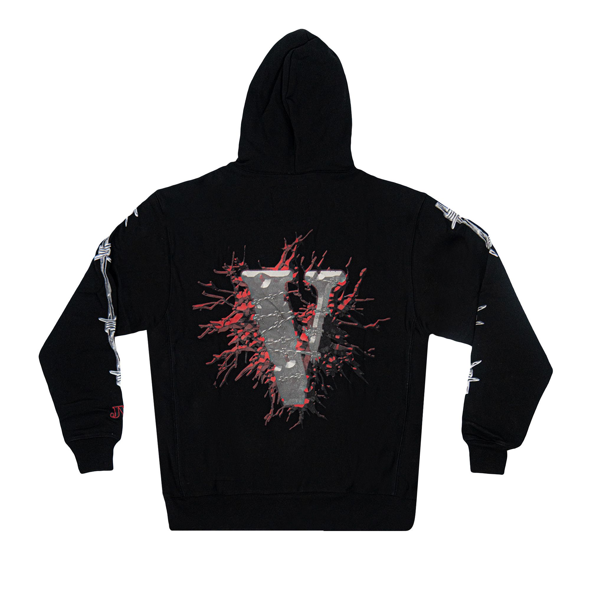 Buy Vlone x Juice WRLD Abyss Hoodie Black 1020 1SS220106XJWA BLAC GOAT