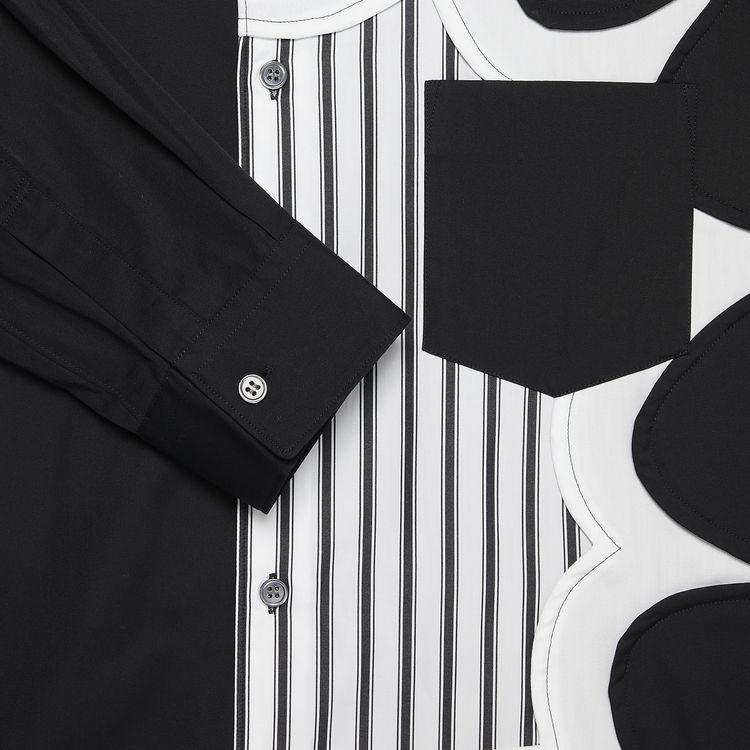 Comme des Garcons SHIRT Striped Shirt Black