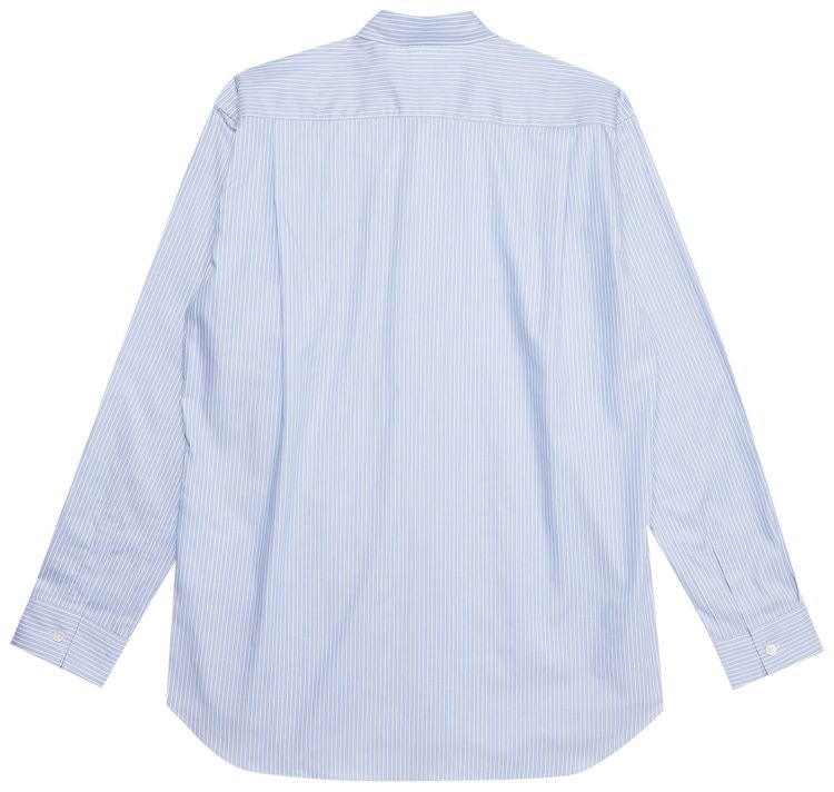 Comme des Garcons SHIRT Mix Striped Shirt Blue