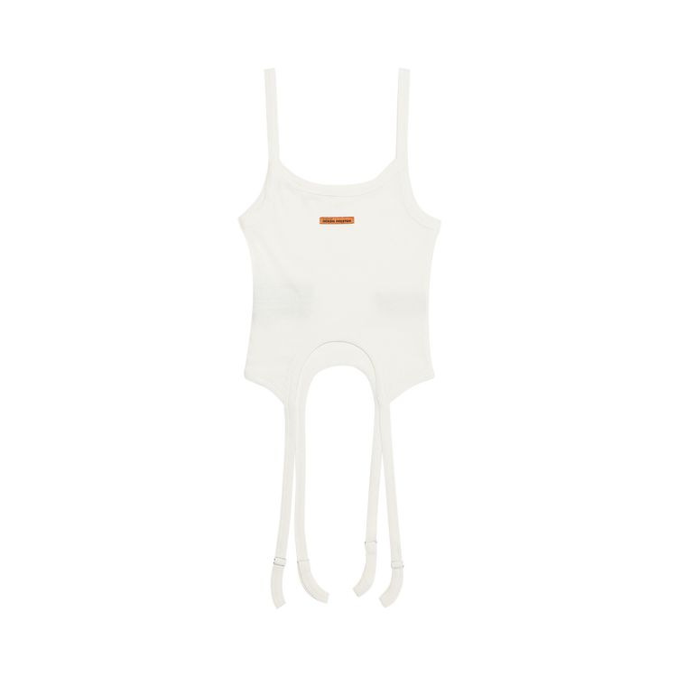 Heron Preston Hooks Tank Top Off White