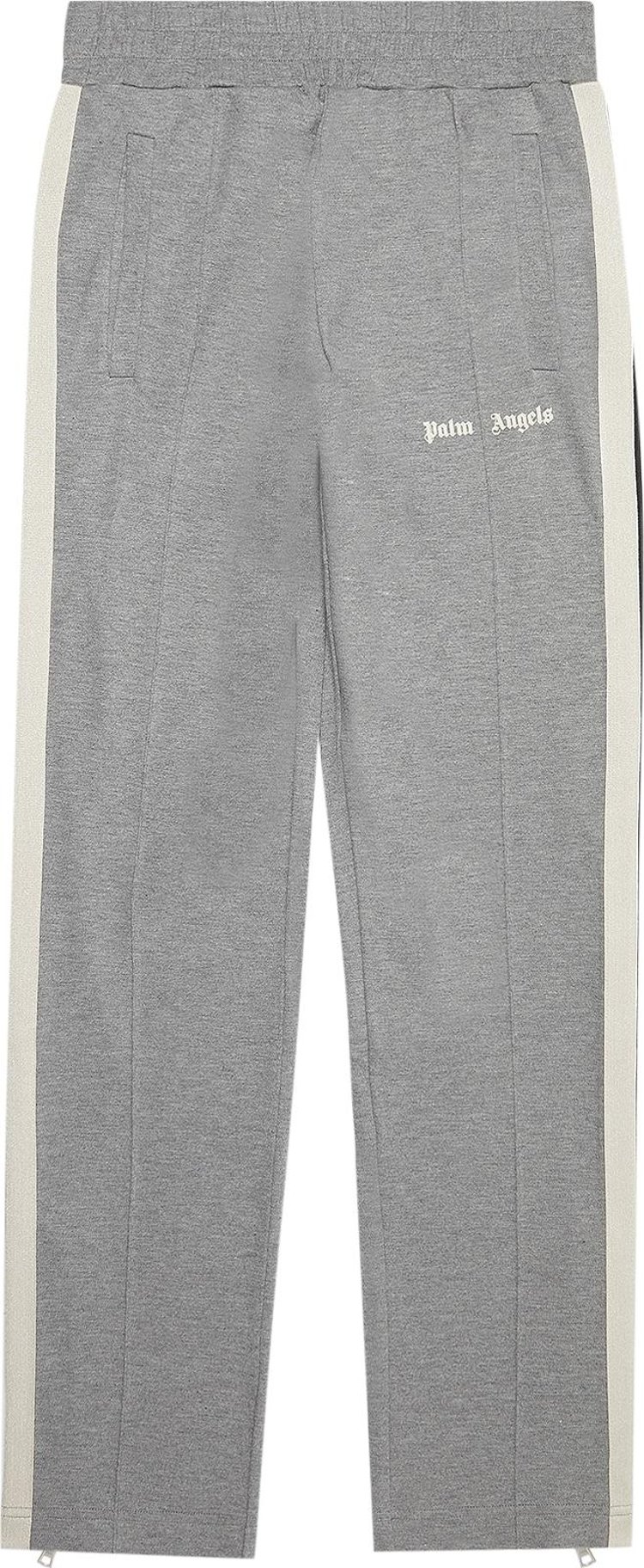 Palm Angels Chenille Track Pants Melange GreyBlack