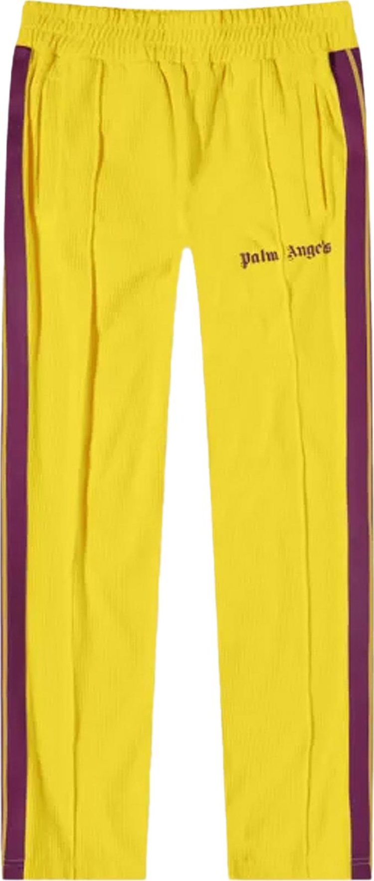 Buy Palm Angels Cord Fleece Track Pant 'Yellow' - PMCA007F21FAB0066137 ...