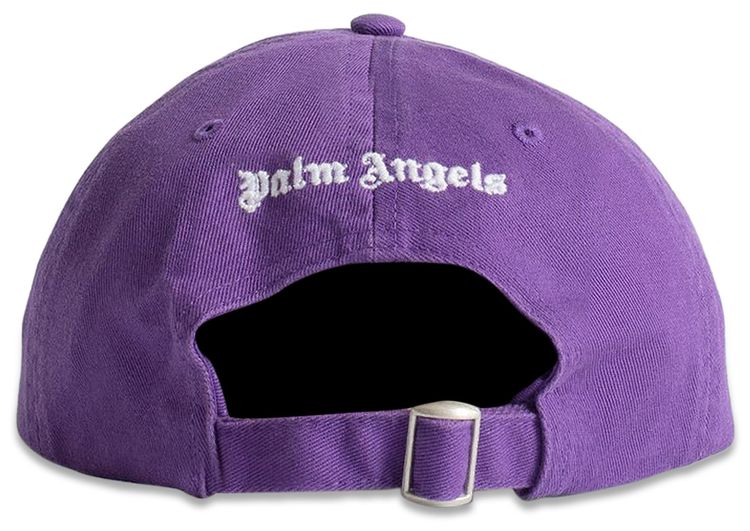 Palm Angels Classic Logo Cap PurpleWhite