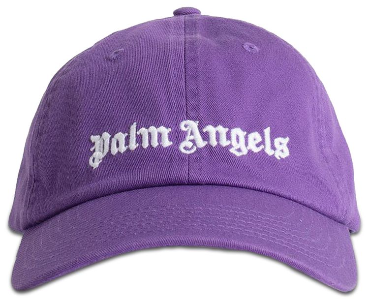 Palm Angels Classic Logo Cap PurpleWhite