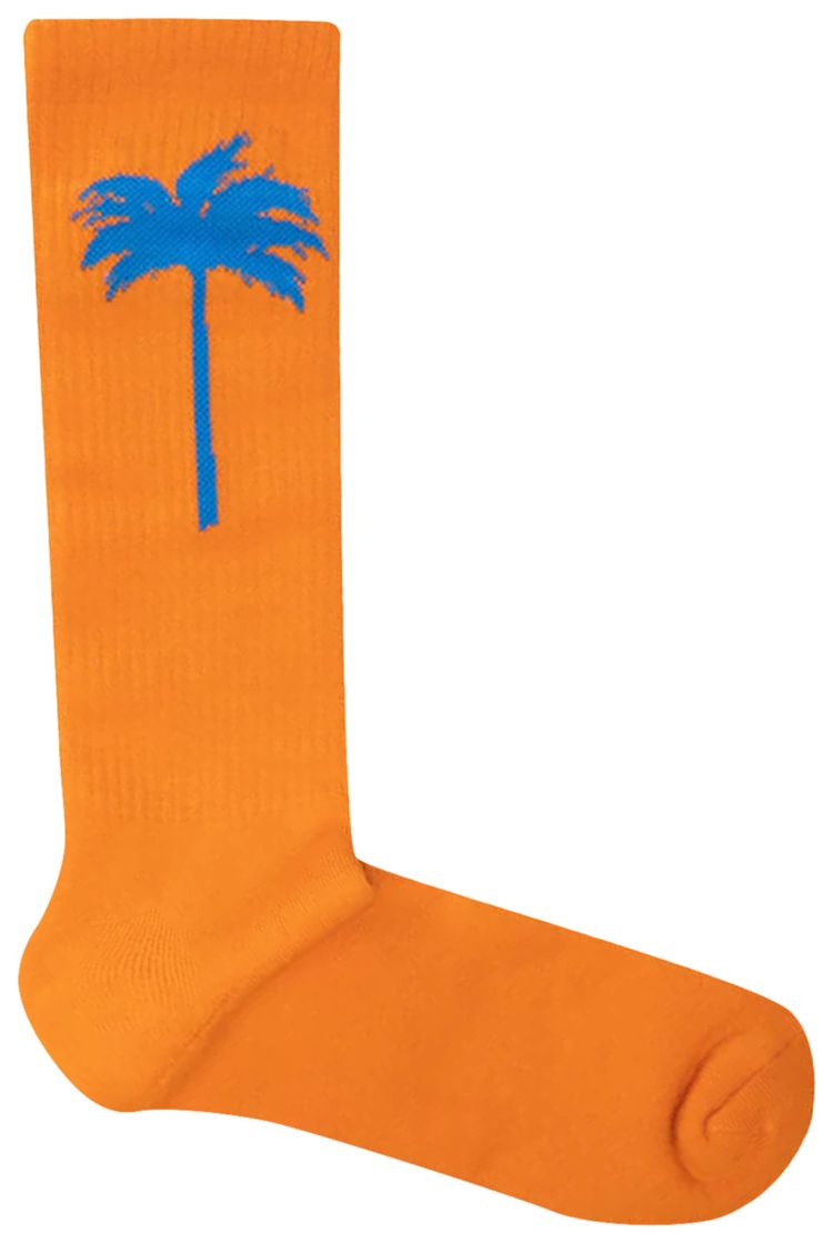 Palm Angels PXP Socks OrangeLight Blue