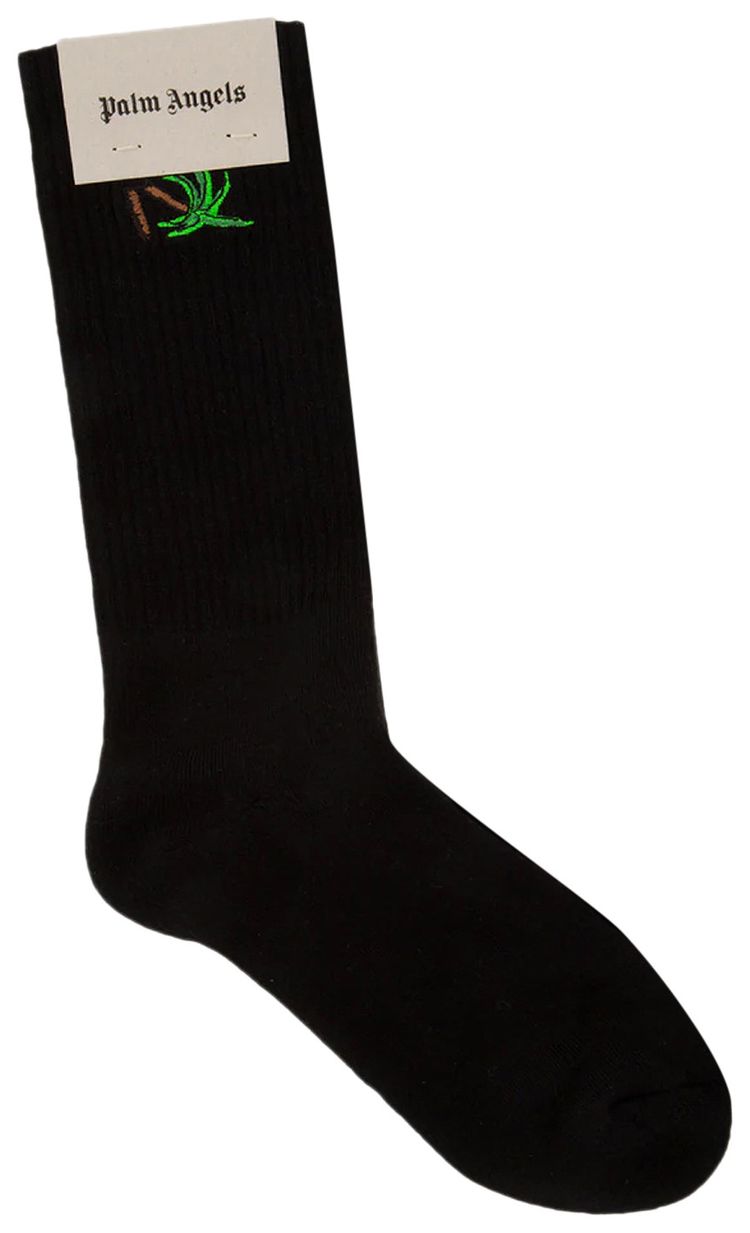 Palm Angels Broken Palm Socks BlackGreen