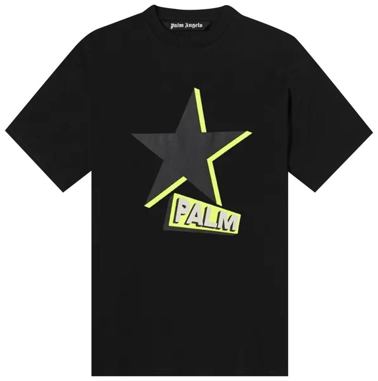 Palm Angels Rockstar Tee Black