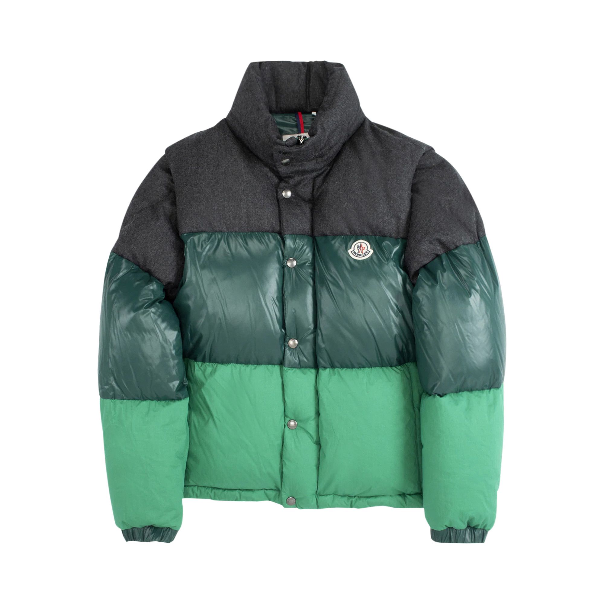 Moncler on sale colorblock puffer