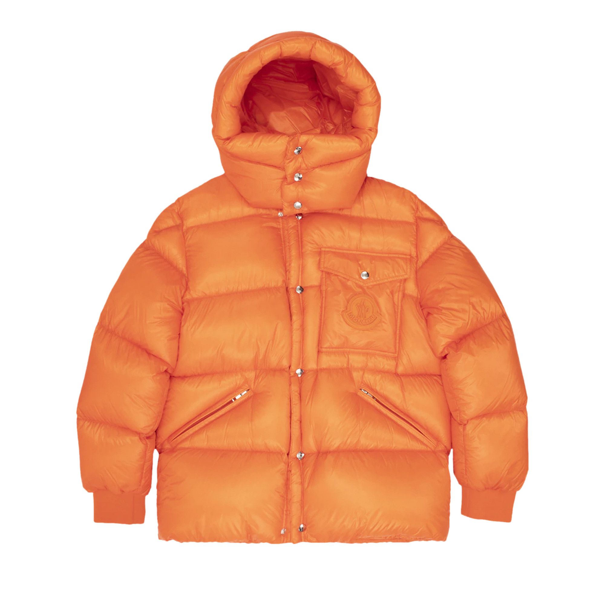 Buy Moncler Lamentin Shiny Puffer Jacket Orange 1A001 61 539WF 326 GOAT UK
