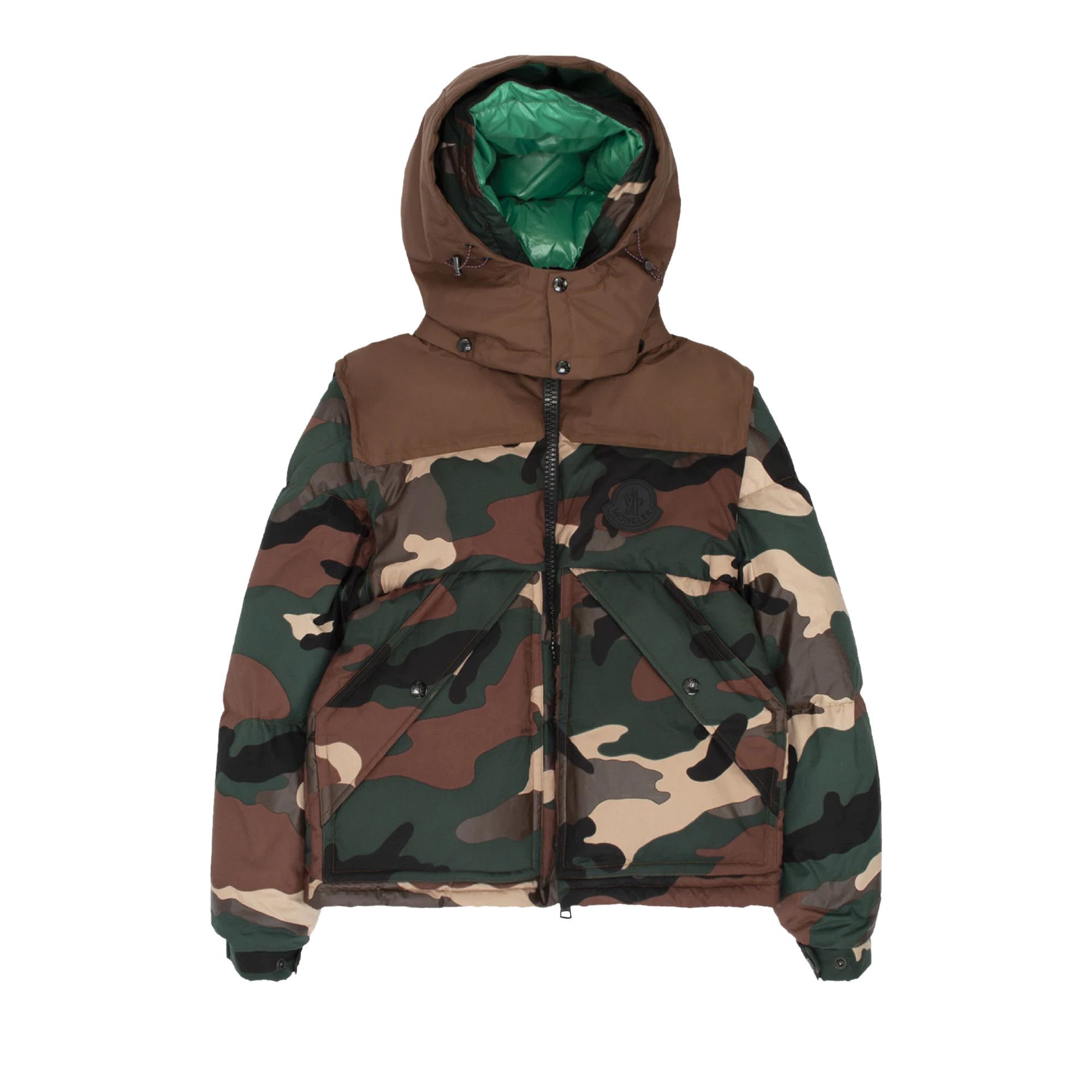 Moncler red camo jacket new arrivals