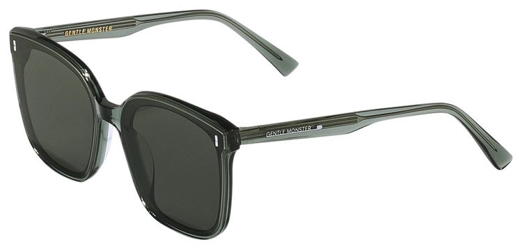 Gentle Monster Frida G3 Sunglasses Transparent GreenBlack