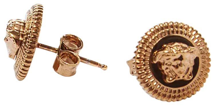 Versace Medusa Earrings Gold