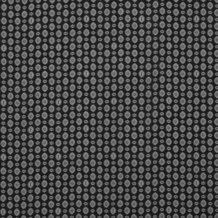 Saint Laurent Patterned Scarf Black