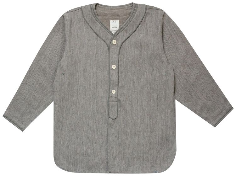 Visvim Dugout Shirt Long Sleeve Grey