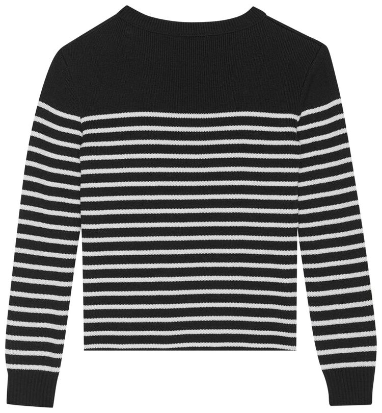 Saint Laurent Sweater BlackChalk