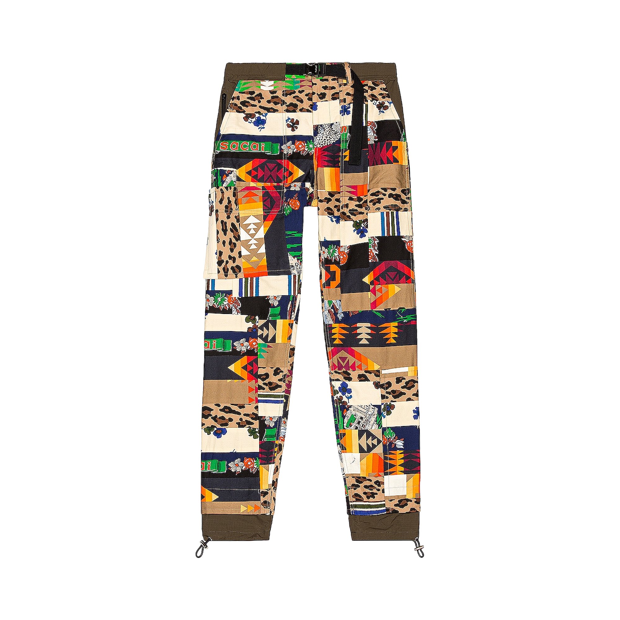 Sacai x Hank Willis Thomas Archive Print Mix Pants 'Multicolor'