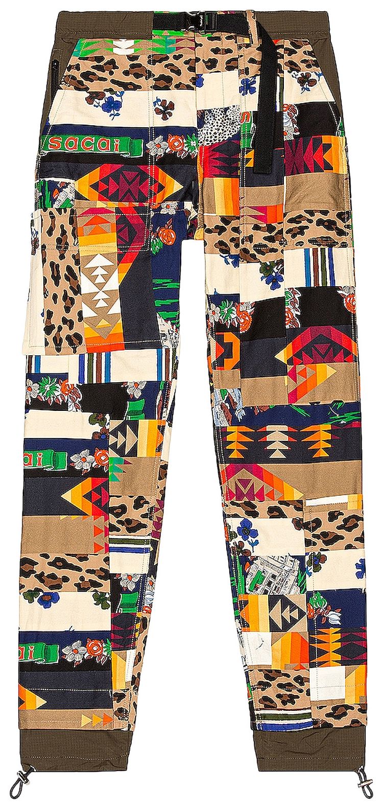Sacai x Hank Willis Thomas Archive Print Mix Pants Multicolor