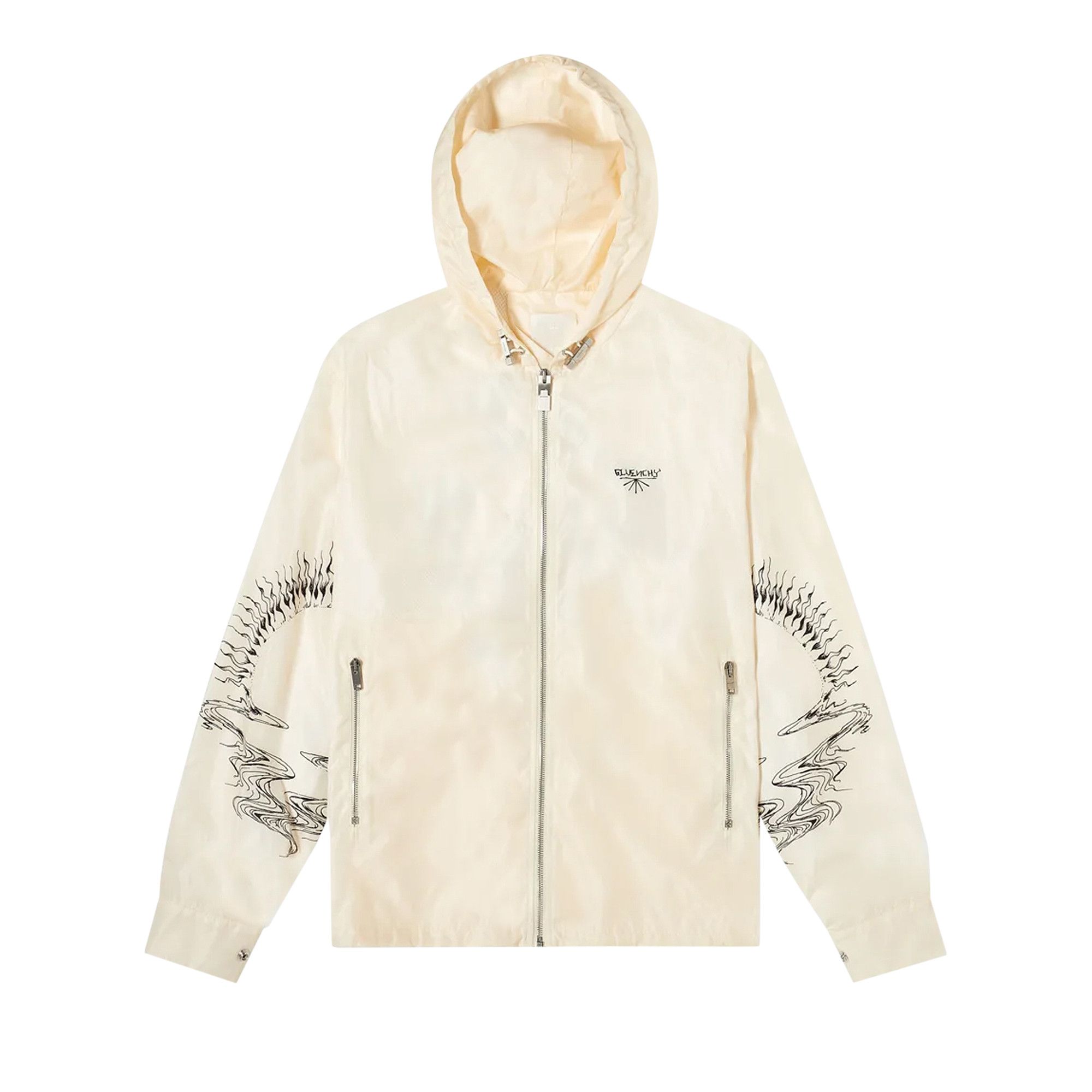 Buy Givenchy Scorpion And Dagger Windbreaker Jacket 'Natural