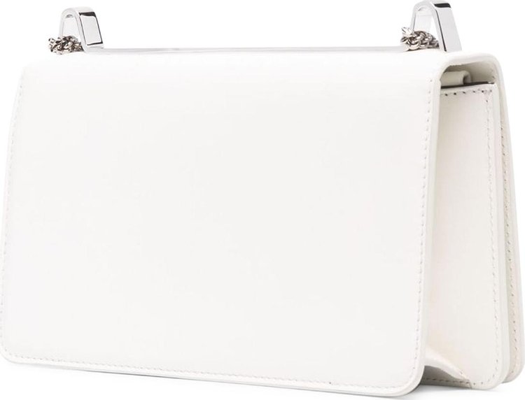 Ambush Crossbody With Chain WhiteSilver