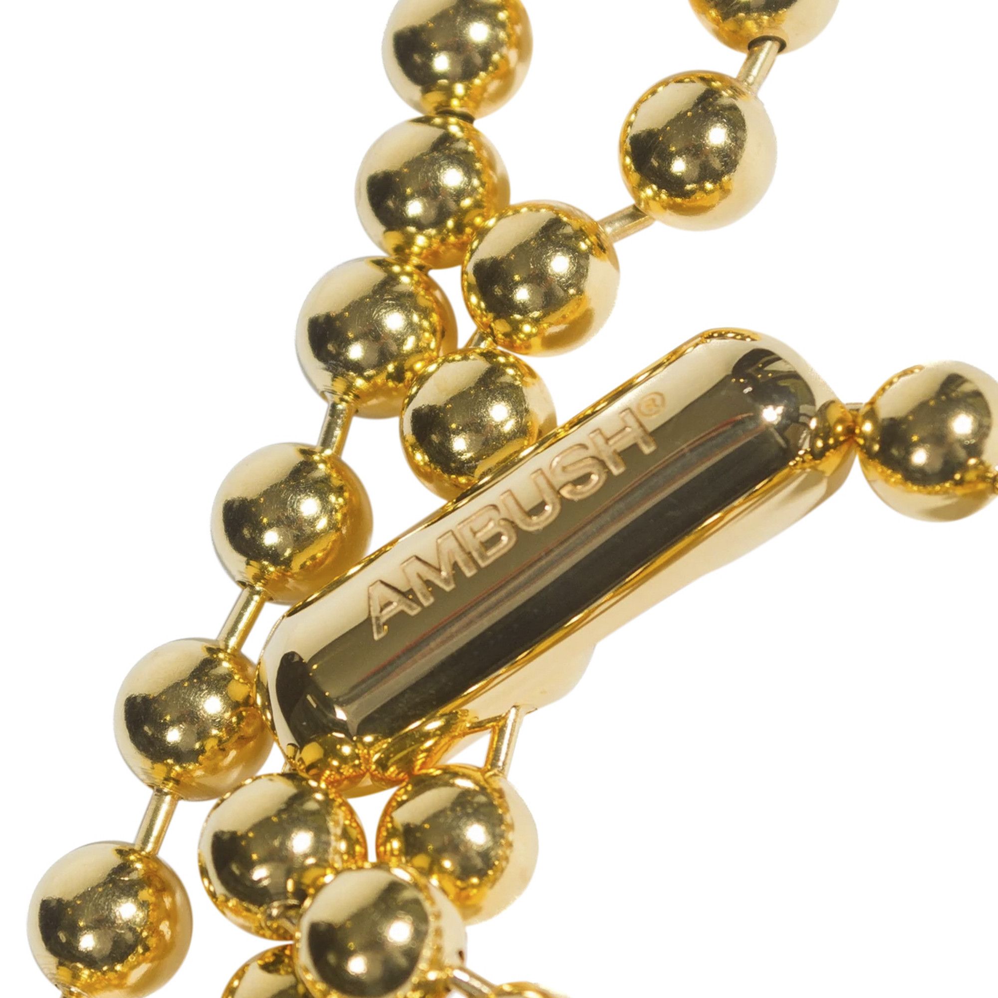 アクセサリー AMBUSH BALL CHAIN NECKLACE AMBUSH(アンブッシュ) 通販サイト 【BALL CHAIN NECKLACE】