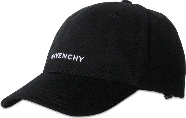 Givenchy 4G Logo Baseball Cap Black