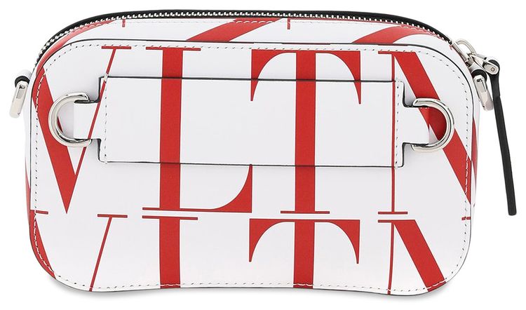 Valentino Times Crossbody Bag WhiteRed