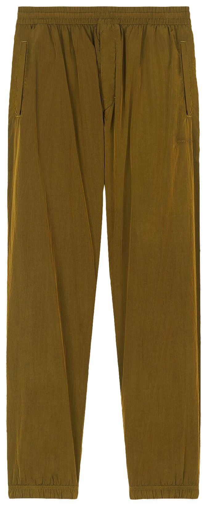 Givenchy Garment Dyed Tackpants Bottle Green