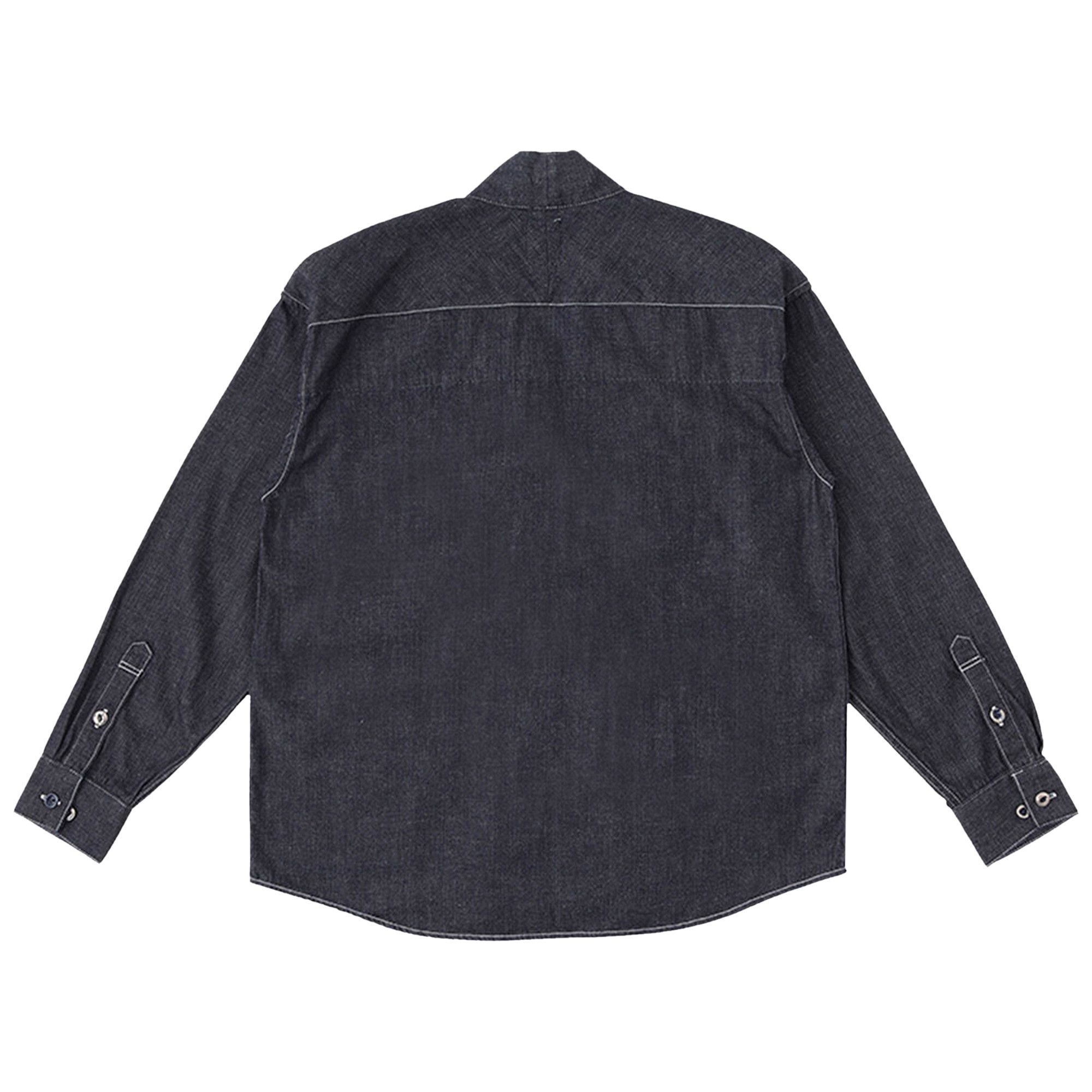 Buy Visvim SS Lhamo Shirt One Wash 'Indigo' - 0121205007004 INDI